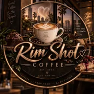 Logo: Rim Shot Coffee